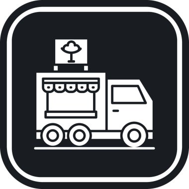 Gıda simgesinin vektör illüstrasyonu