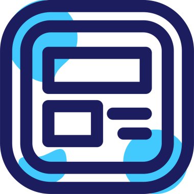 Kredi kartı ikonu. vektör tasarımı