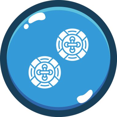 Bir b simgesinin vektör illüstrasyonu