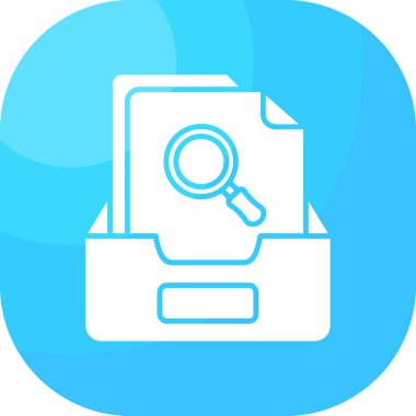 Ara. Web simgesi basit illüstrasyon