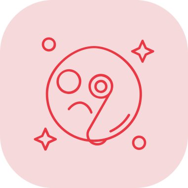 hüzünlü simge, resimleme, beyaz arkaplan üzerindeki vektör