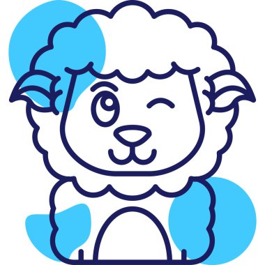 hayvan aslan koyun simgesi