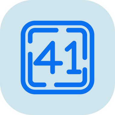 47 artı simge, izometrik biçim