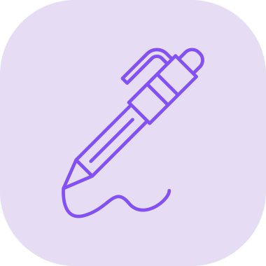 Fırça simgesi vektör illüstrasyonunu boya