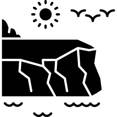 Yaz tatilinde yaz kategorisinde plaj ikonu