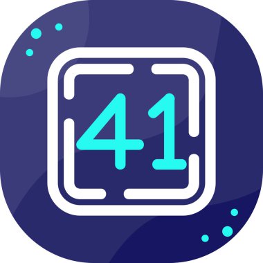 4 saat modern simge, vektör illüstrasyonu