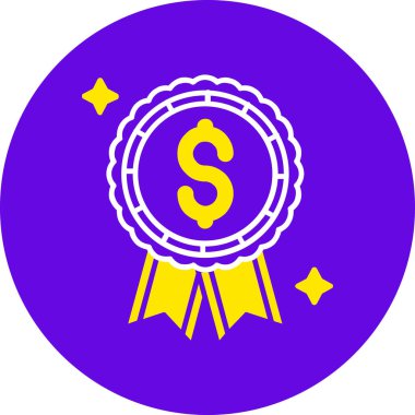 Bir kupa simgesinin vektör illüstrasyonu