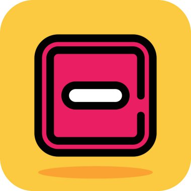 Modern simgenin vektör illüstrasyonu