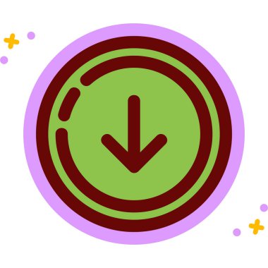 Alarm simgesi vektör illüstrasyonu