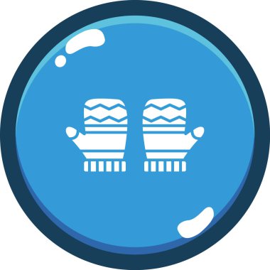 buz glifleri ikon vektör simgesi kolayca düzenleyebilir ya da değiştirebilir