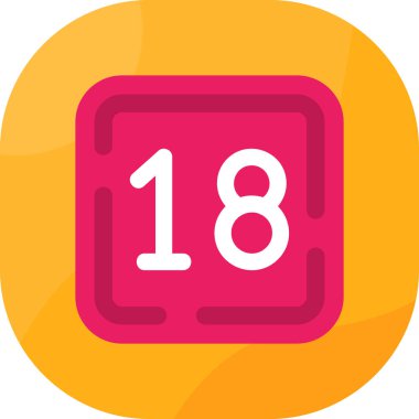 Kişisel ve ticari kullanım için takvim vektör simgesi simgesi vektör çizimi..