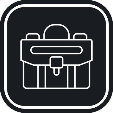 torba simgesi, vektör illüstrasyonu