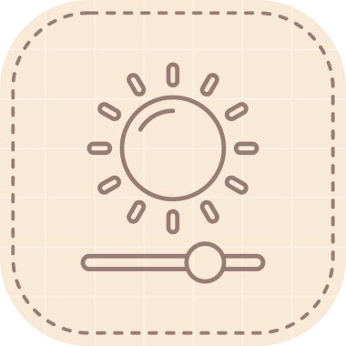 Hava durumu ikonu. vektör illüstrasyonu