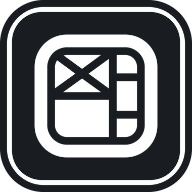 kart simge vektör çizim