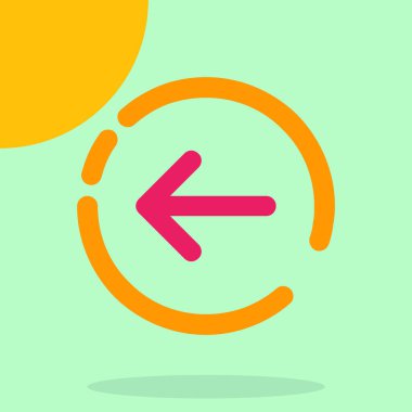 saat web simgesi vektör illüstrasyonu