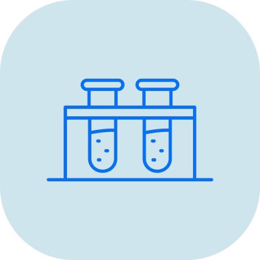 vector illustration of test tubes