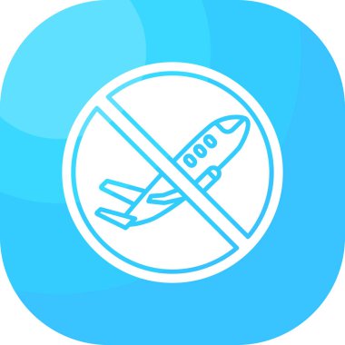 Uçak. Web simgesi vektör illüstrasyonu