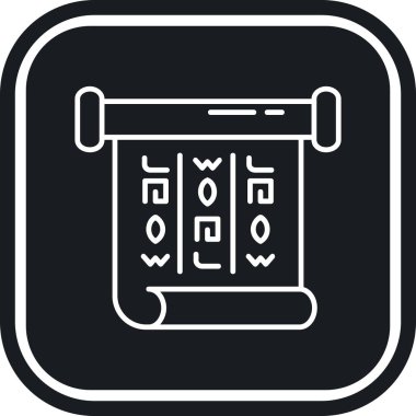 Modern bir simgenin vektör illüstrasyonu