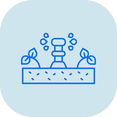 Bir çiftlik simgesinin vektör illüstrasyonu