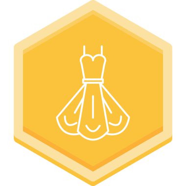 Elbise simge vektör çizim