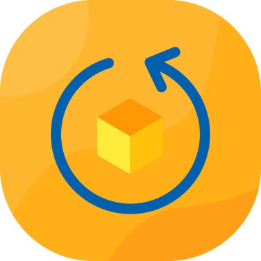 kutu simgesi, vektör illüstrasyonu