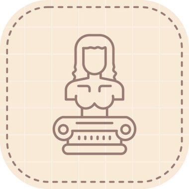 Modern b 'nin vektör illüstrasyonu eksik simgesi