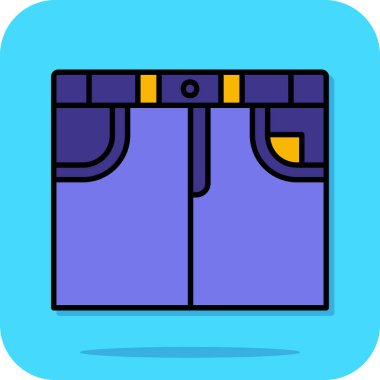 Sırt çantası simgesi. vektör illüstrasyonu