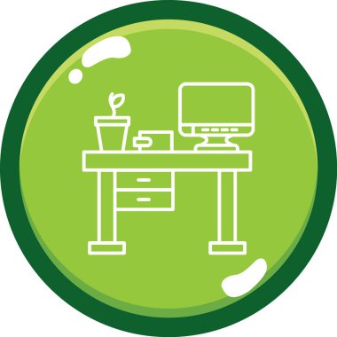 Bilgisayarlı masa. Basit tasarım