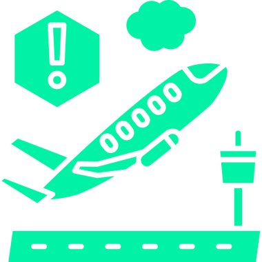 Uçak. Web simgesi basit illüstrasyon