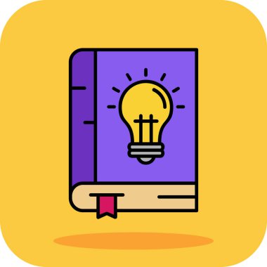 Kitap. Web simgesi basit illüstrasyon