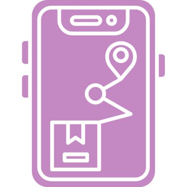 GPS cihazı vektör simgesi