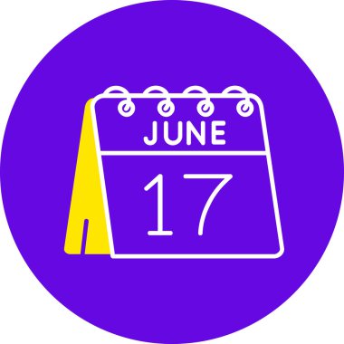 Takvim simgesi vektör illüstrasyonu