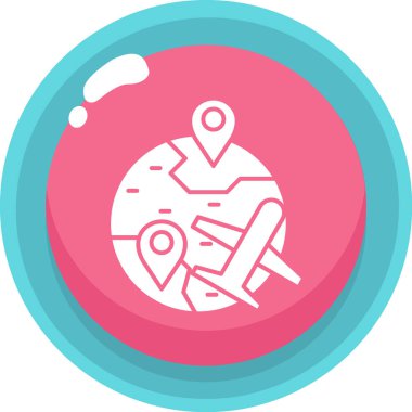 İHA simgesi vektör illüstrasyonu