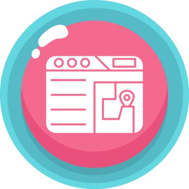 Modern B 'nin vektör illüstrasyonu çamaşır ikonundan yoksun