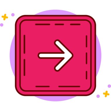 Projeniz için sol yön ok simgesi