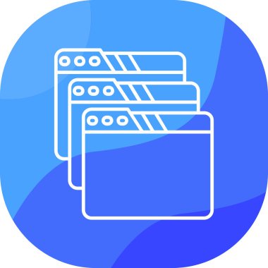 Para için. Web simgesi basit illüstrasyon