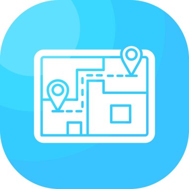 özet biçimi izole edilmiş arkaplanda konum simgesi