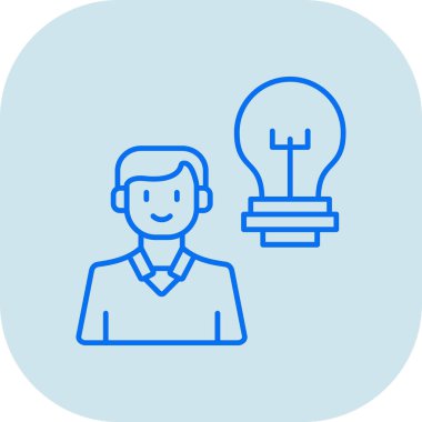 İşle ilgili bir fikir. Web simgesi