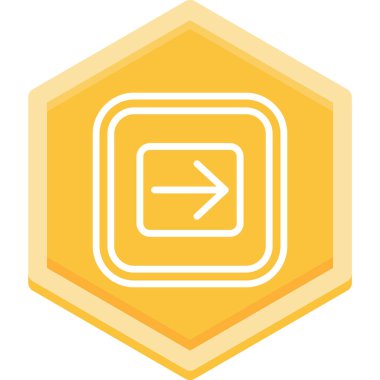 ok simgesi vektör illüstrasyonu