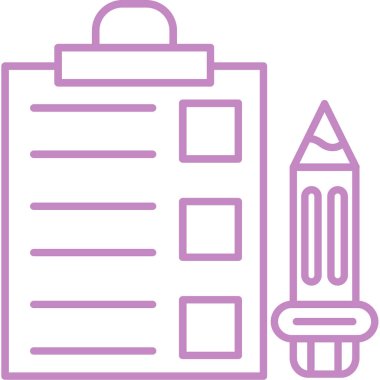 Kalem. Web simgesi basit tasarım