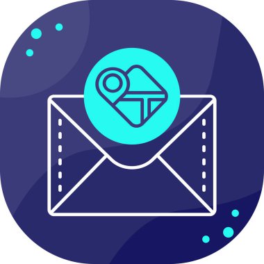 Konum pin simgesi işaret vektörü illüstrasyonu