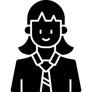 avatar kız simgesi ana hatlarıyla