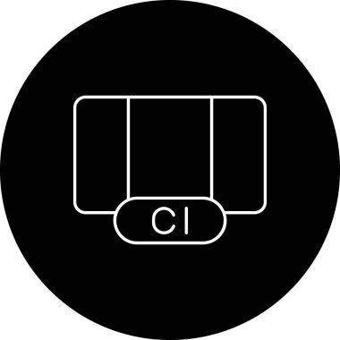 seo modern simgesinin vektör illüstrasyonu