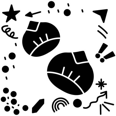 Çizgi film arkaplanının vektör çizimi