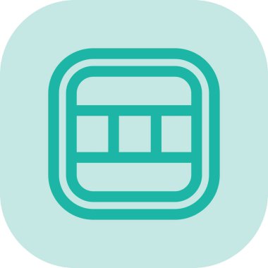 Kredi kartı simgesi, vektör illüstrasyonu