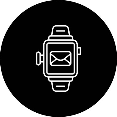 Posta simgesinin vektör illüstrasyonu