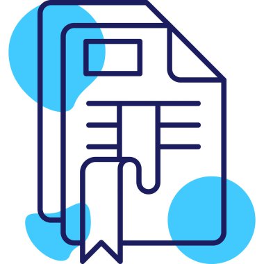 kitap web vektör illüstrasyonu