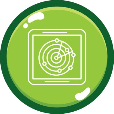 seo modern simgesinin vektör illüstrasyonu