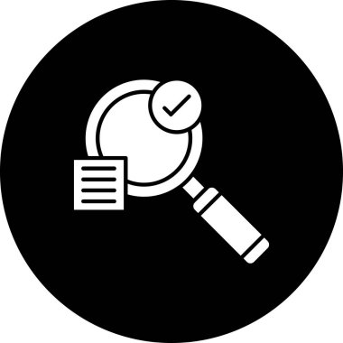 vektör Arama Simgesi illüstrasyonu