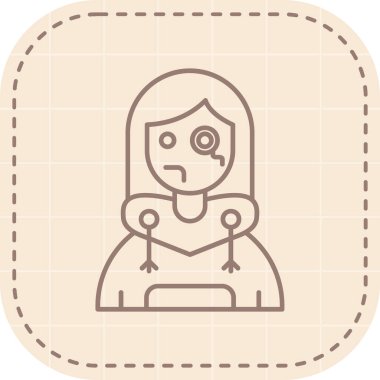 Beyaz arka planda ağlayan kadın, illüstrasyon, vektör.